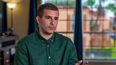 Santiago Rocha, hijo del abogado venezolano Perkins Rocha.