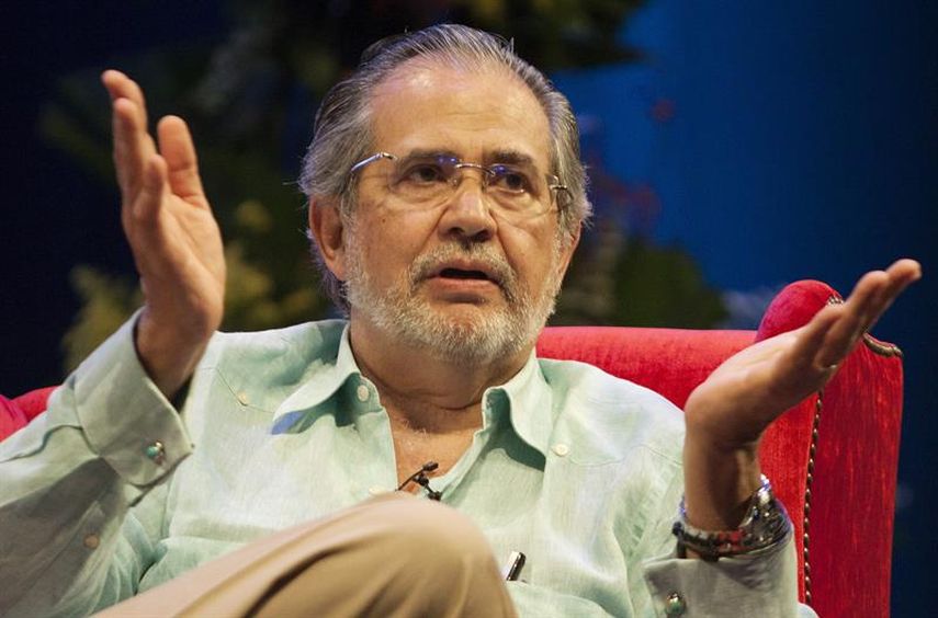 El director del diario venezolano El Nacional, Miguel Henrique Otero, en una conferencia de la Cátedra Europa 2015 celebrada en la Universidad del Norte de Barranquilla, Colombia. (EFE)