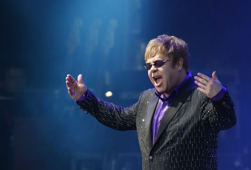 El músico británico Elton John.&nbsp;