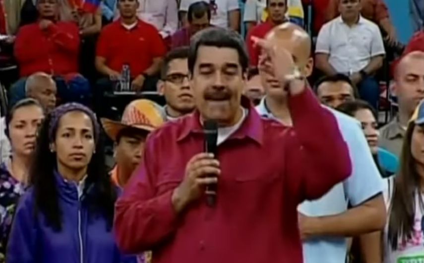 Nicolás Maduro, presidente de Venezuela, aseguró que iría a las armas para conseguir lo que no puedan con los votos.