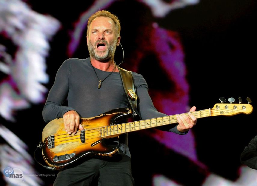 El cantante y compositor Sting&nbsp;