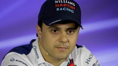 El piloto de Williams, Felipe Massa, durante una rueda de prensa previo al Gran Premio de Brasil, el 9 de noviembre de 2017, en Sao Paulo.&nbsp;