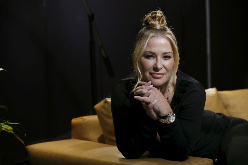 La cantante Anastacia.&nbsp;