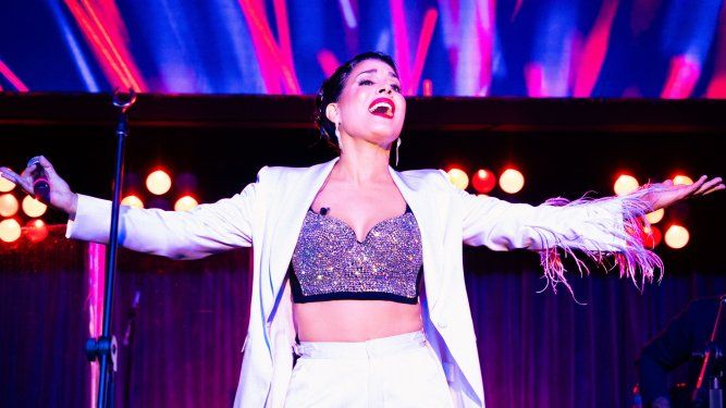 La cantante cubana Haydée Milanés presenta en Miami.&nbsp;