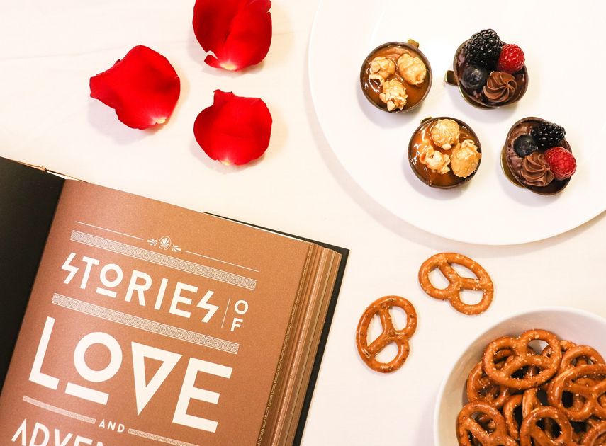 El pretzel tiene forma parecida a un corazón.&nbsp;