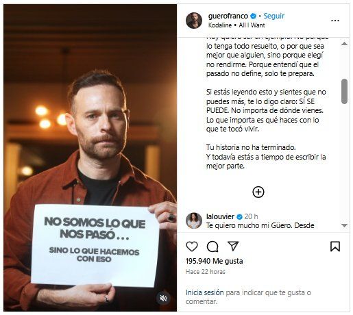 El actor reveló haber sido víctima de abuso sexual, un secreto que cargó en silencio a lo largo de toda su infancia