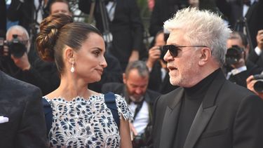 Penélope Cruz y el cineasta Pedro Almodóvar en el estreno de la película Dolor y gloria&nbsp;en el Festival de Cine de Cannes.&nbsp; 