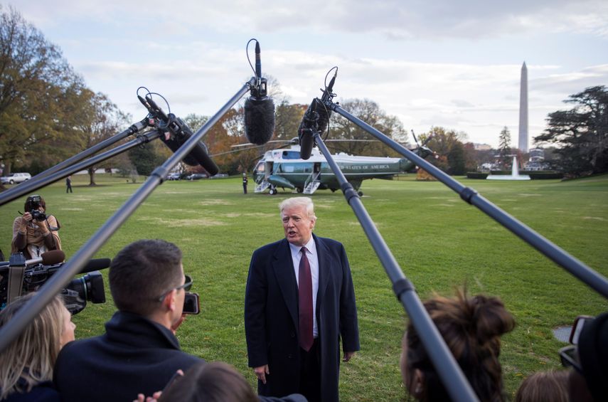 El presidente de EEUU, Donald Trump.