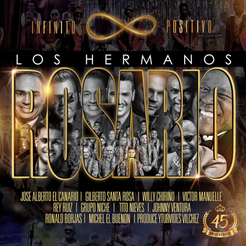 En el marco de su 45º aniversario, Los Hermanos Rosario presentan el álbum Infinito positivo.