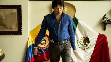 El actor colombiano Juan Sebastián Calero le da vida a Gonzalo Rodríguez Gacha, en una producción que promete dejar huella en los televidentes. (CORTESÍA)