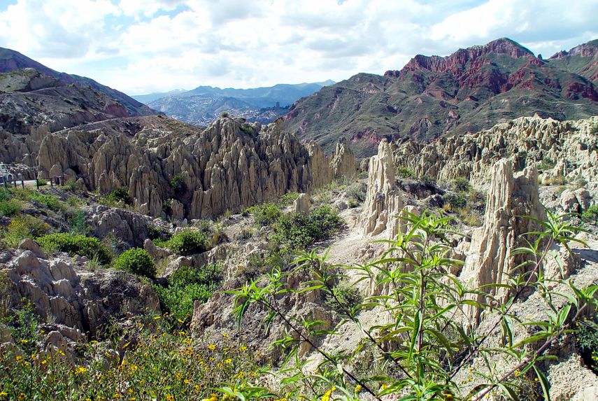Paisaje boliviano, dañado por incendios.