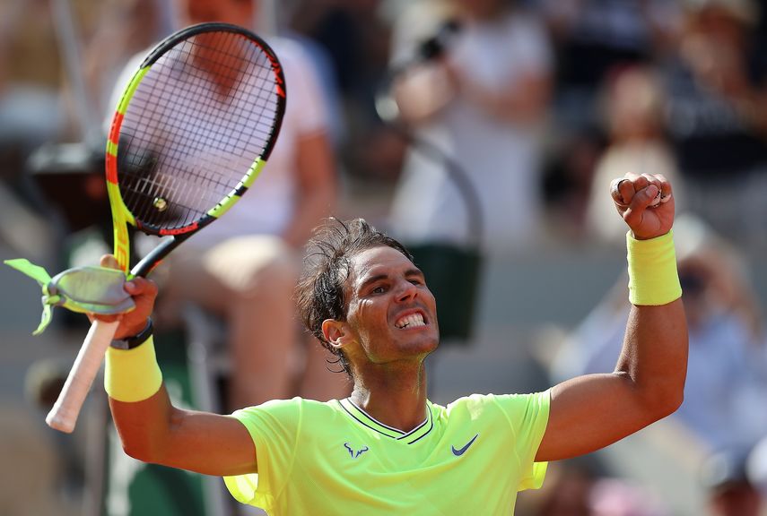 El español Rafael Nadal se ganó el derecho a disputar los 38 cuartos de final de un Grand Slam, lo que le convierte en el cuarto tenista que más veces lo ha hecho en todos los tiempos.