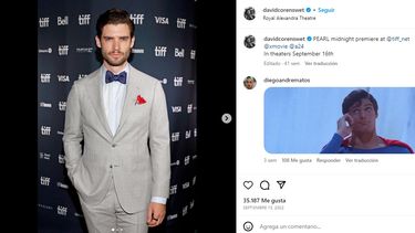 El actor David Corenswet.