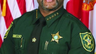 El sheriff de Broward, Gregory Tony.&nbsp;
