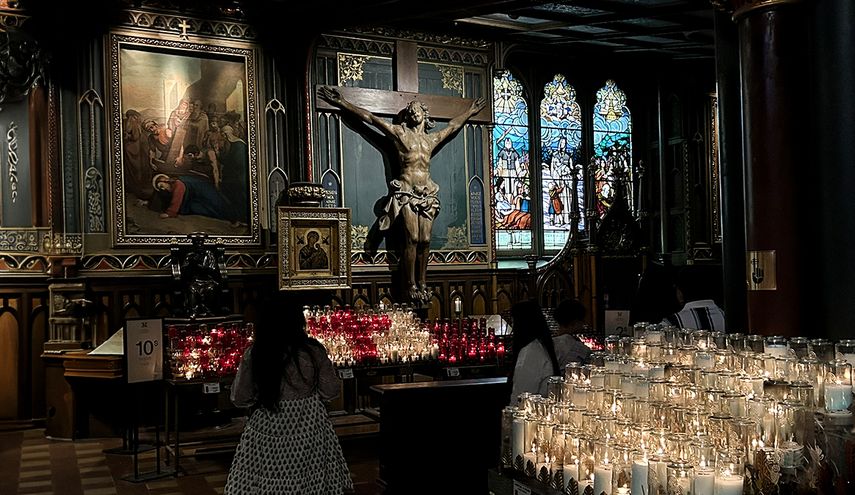 Basilica of Notre-Dame, Montreal.
