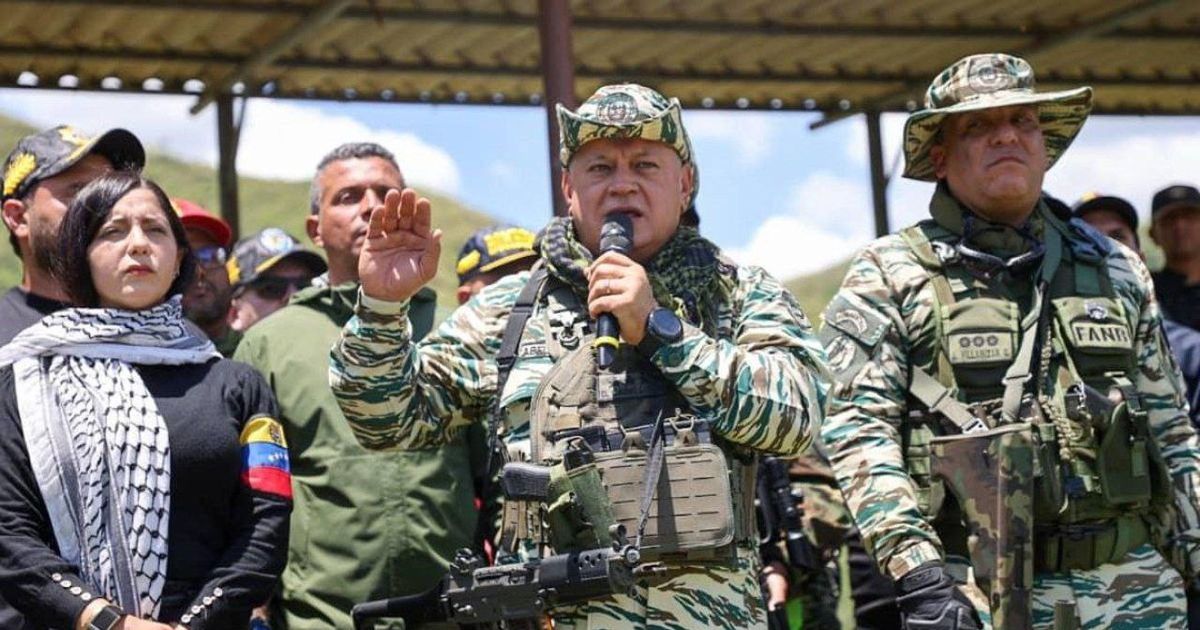 Diosdado Cabello amenaza con una “guerra de 100 años” a quien invada Venezuela