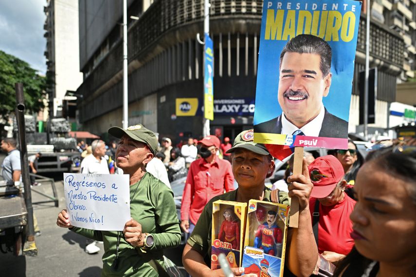 La captura de Nicolás Maduro marcó un hito para el cambio de las relaciones geopolíticas de EEUU y el mundo / AFP.