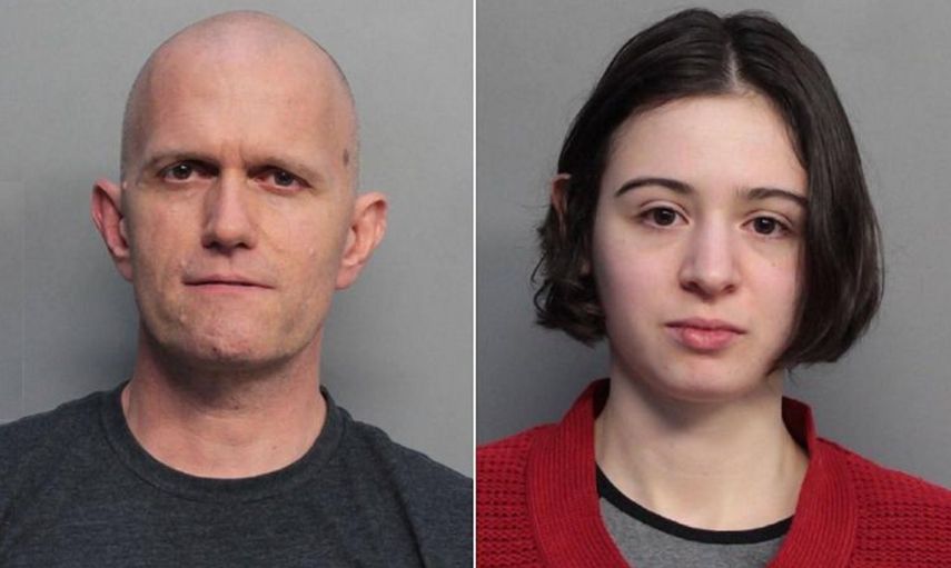 Dale Leary, de 50 años, y su esposa, Marta San José, acusados de abusar sexualmente de la hermana menor de ella.