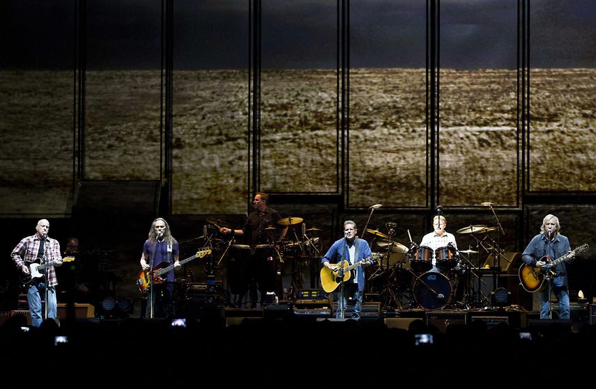 La banda estadounidense de rock&nbsp;Eagles.