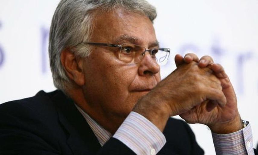  El ex presidente del Gobierno español Felipe González. (ARCHIVO)
