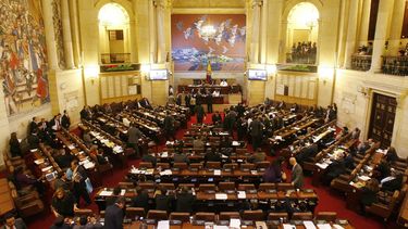 Vista de una sesión del Congreso de Colombia.