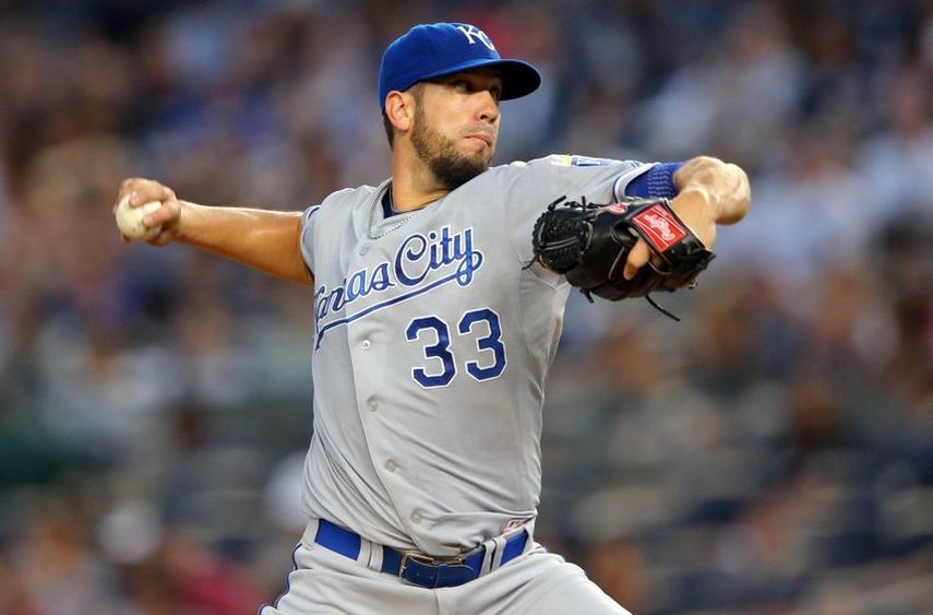 Shields estuvo la campaña pasada con los Royals de Kansas City. (AP)