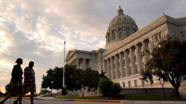 El Capitolio estatal de Missouri.
