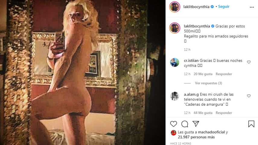 La actriz mexicana Cynthia Klitbo