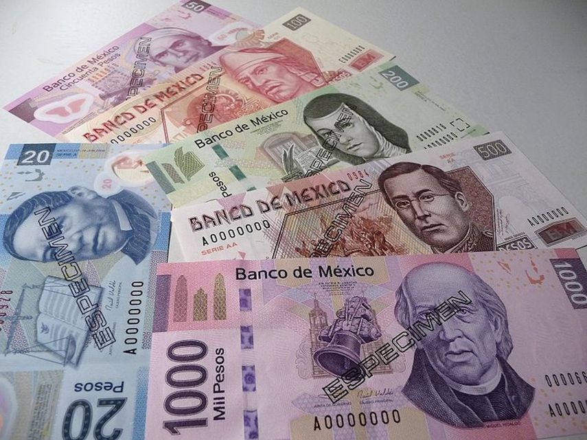 Denominaciones billetes mexico by maspormas.Com.Mx