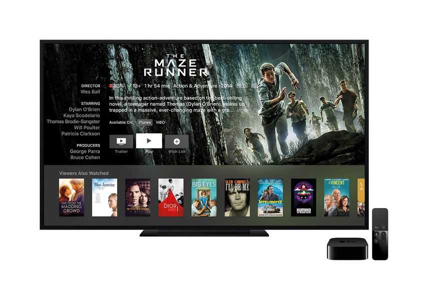 El nuevo Apple TV cuesta 179 euros (190 dólares) con una memoria de 32, o bien 229 euros (245 dólares) con 64 GB (DPA)