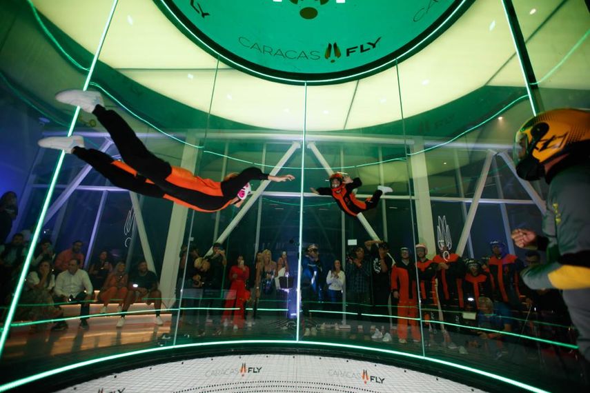 Caracas Fly, el primer túnel de viento vertical en América Latina.