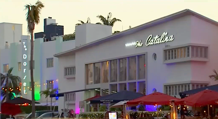 El hotel Catalina, en Miami Beach.&nbsp;