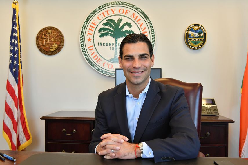 Francis Suárez, alcalde de la ciudad de Miami.