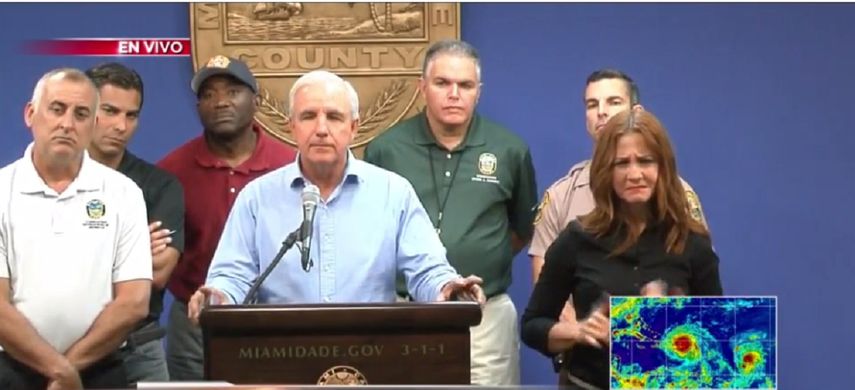 Giménez señaló que esta situación es histórica para el condado Miami-Dade.
