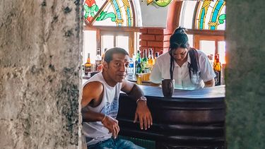 Un bar en la Habana.
