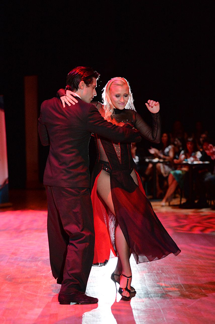 Federico Paleo y Tamara Bisceglia.