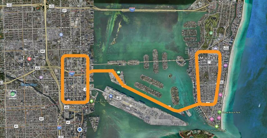 Acerca del proyecto, Regalado acusó de inmovilismo al Condado y de no mirar con seriedad esta opción de transporte “orientada a movilizar turistas de dos polos como lo son la ciudad de Miami y Miami Beach”.