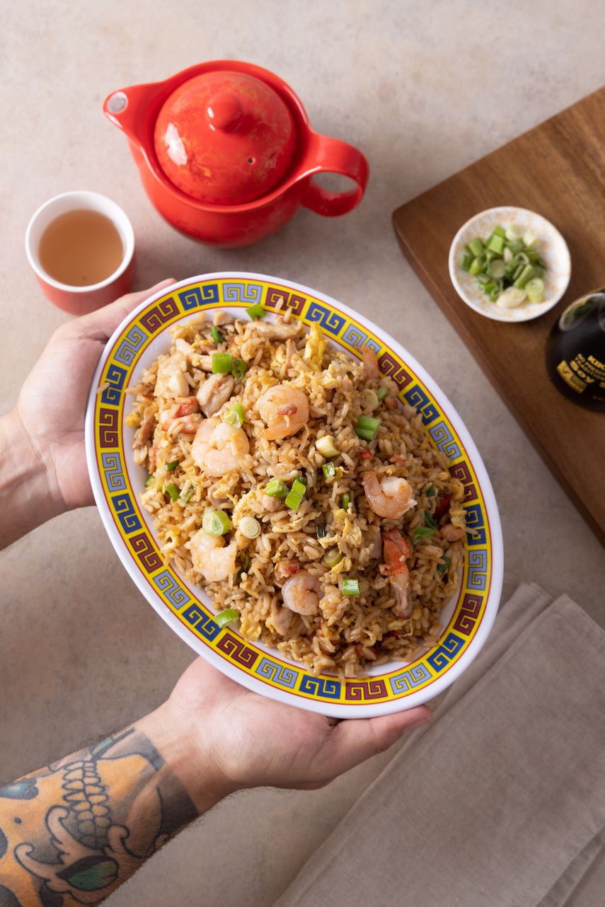 Arroz chaufa especial.