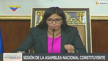 La funcionaria del régimen de Maduro cree que las redes sociales se han convertido en Venezuela en la plataforma más grotesca y brutal para atentar contra la integridad de nuestro pueblo.