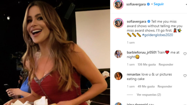 La actriz Sofía Vergara.