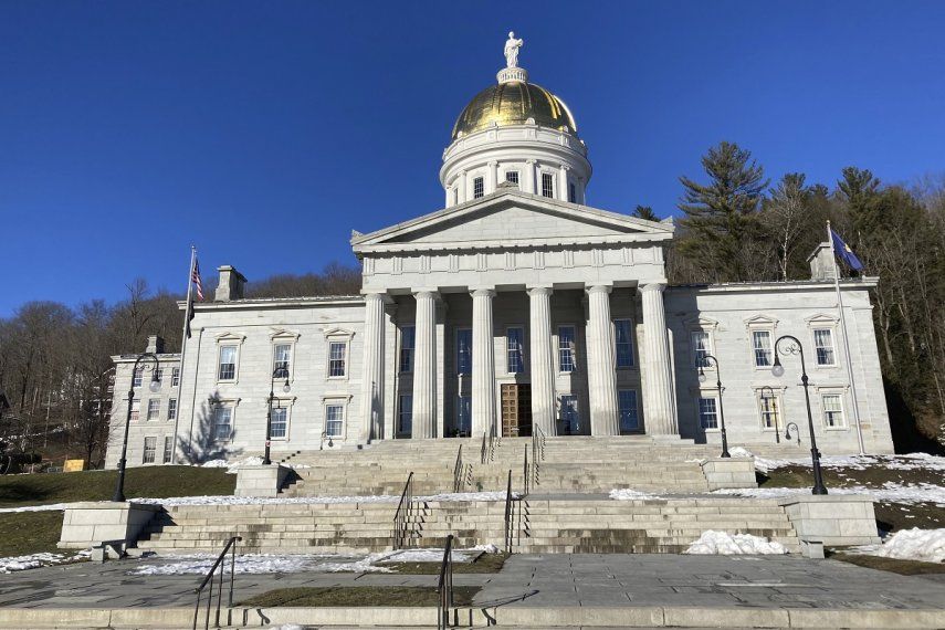La sede de la Legislatura de Vermont en Montpelier, el 14 de febrero de 2023.&nbsp;