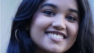 La joven estudiante universitaria en Virginia, Konanki Sudiksha Chowdary, desaparecida en Repùblica Dominicana.