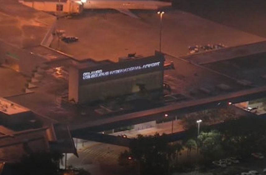 Fachada del aeropuerto que fue cerrado este miércoles.&nbsp;