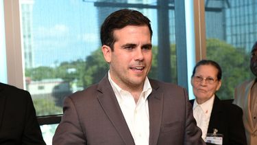El gobernador de Puerto Rico, Ricardo Rosselló.