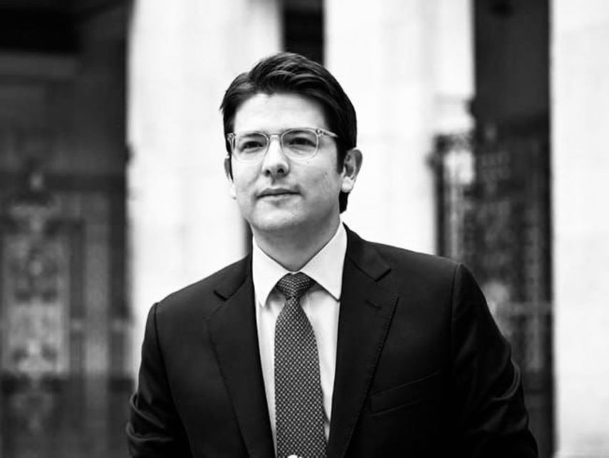 El senador Miguel Uribe Turbay.