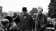 El exprimer ministro británico Winston Churchill junto a su esposa, Clementine Hozier.