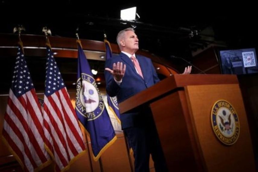 El líder republicano Kevin McCarthy.