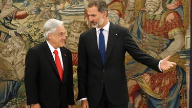 El presidente chileno, que está en España de visita de trabajo, se refirió durante su intervención a la crisis que vive&nbsp;Venezuela.
