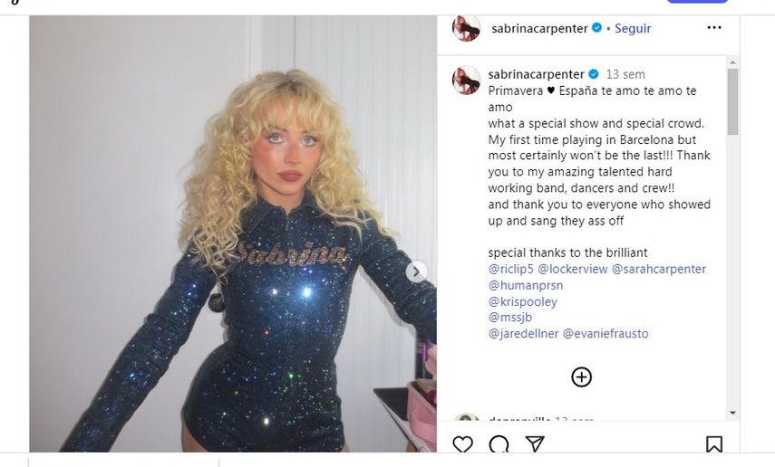 El sencillo principal del álbum, Manchild, también ha brillado en el Billboard Hot 100, alcanzando el número 1 y regresando al top 10 esta semana&nbsp;