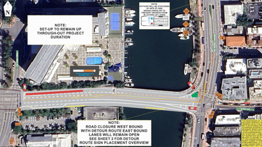 Puente de la calle 41 en Miami Beach&nbsp;